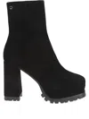 Gianvito Rossi 105mm Harlem Platform Ankle Boots In Black