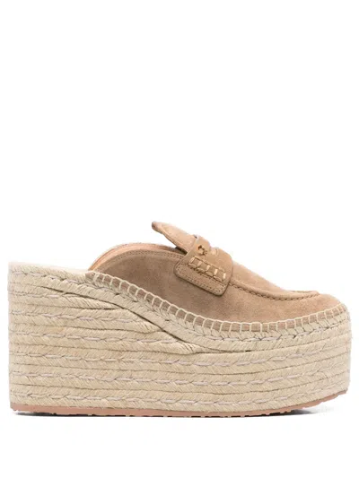 GIANVITO ROSSI 105MM MAXILLA ESPADRILLES