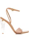 Gianvito Rossi 105mm Odyssey Heeled Sandals In Neutral