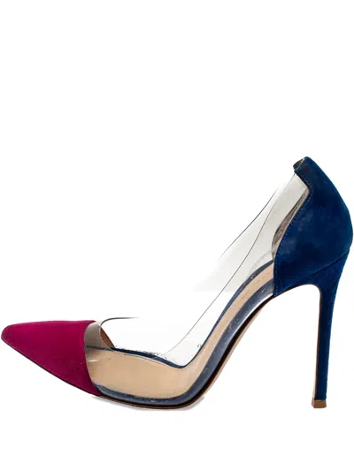 Pre-owned Gianvito Rossi 105mm Plexi Pumps