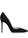 Gianvito Rossi 105mm Pointed-toe Stiletto Pumps In Black