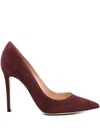 Gianvito Rossi Spitze Wildleder-pumps 105mm