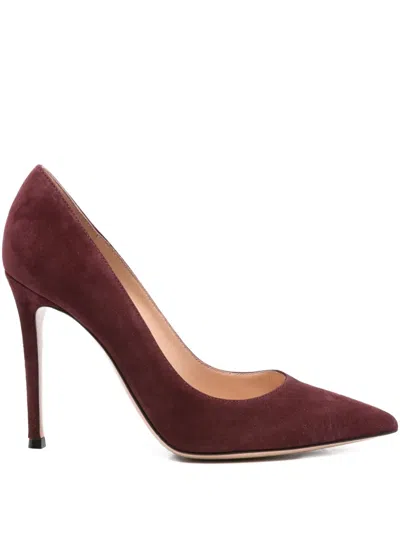 Gianvito Rossi Spitze Wildleder-pumps 105mm