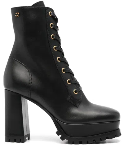 GIANVITO ROSSI 110MM LEATHER BOOTS