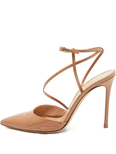 Pre-owned Gianvito Rossi 110mm Leather Heeled Pumps
