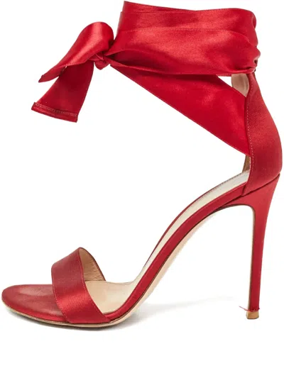 Pre-owned Gianvito Rossi 110mm Leather Heeled Sandals