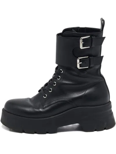 Pre-owned Gianvito Rossi 1135540 Black