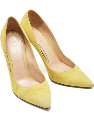 Pre-owned Gianvito Rossi 1151877 Yellow