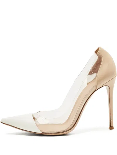 Pre-owned Gianvito Rossi 1155159 Beige In Neutral