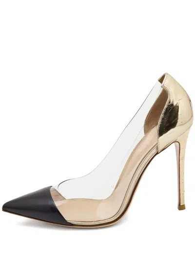 Pre-owned Gianvito Rossi 115mm Plexi Clear-panel Pumps