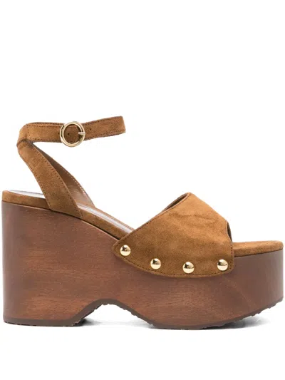 Gianvito Rossi 115mm Wedge Sandals