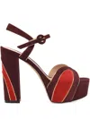 Gianvito Rossi 125mm Tamara Platform Heeled Sandals In Brown