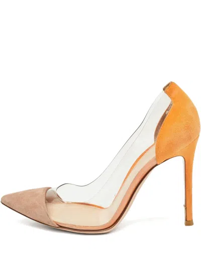 Pre-owned Gianvito Rossi 2024 100mm Suede Pumps