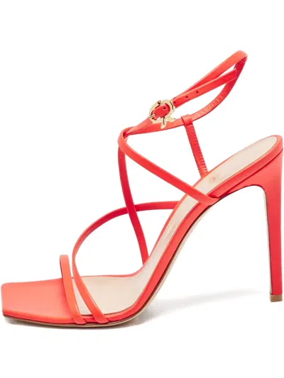 Pre-owned Gianvito Rossi 2024 110mm Manilla Sandals In Red