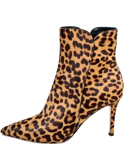 Pre-owned Gianvito Rossi 2024 85mm Levy Boots In Brown