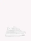 Gianvito Rossi 24 Lace-up Sneakers In White