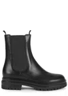 Gianvito Rossi Chester Ankle Boots In Black Leather In Black