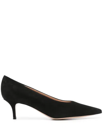 GIANVITO ROSSI 40MM ROBBIE SUEDE PUMPS