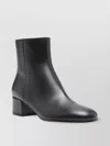 Gianvito Rossi Santiago Leather Zip-fastening Boots In Black