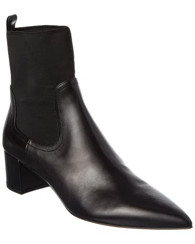 Gianvito Rossi 45 Leather Boot In Black