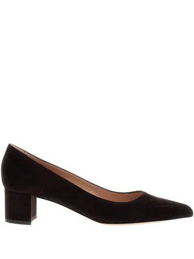 Gianvito Rossi 45mm Suede Pumps