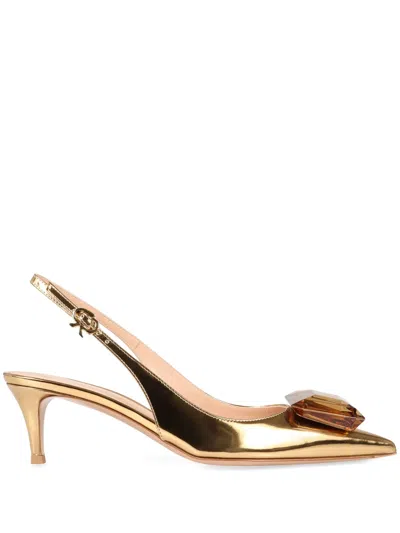 GIANVITO ROSSI 50MM SLINGBACK PUMPS