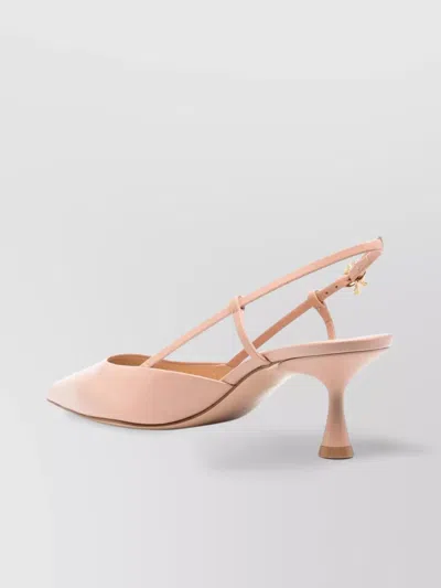 Gianvito Rossi 55 Heel Buckle Detail Pointed Toe Pumps