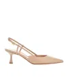 Gianvito Rossi 55mm Ascent Slingback Pump In Nude