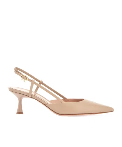 GIANVITO ROSSI GIANVITO ROSSI ASCENT POINTED-TOE SLINGBACK PUMPS