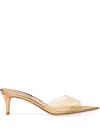Gianvito Rossi 55mm Elle Mules In Nude