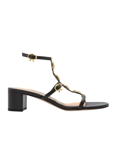 GIANVITO ROSSI GIANVITO ROSSI EMBELLISHED SLINGBACK SANDALS