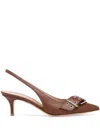 Gianvito Rossi Leith Pumps In Brown