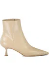 Gianvito Rossi 55mm Murray Pointed-toe Ankle Boots In Neutral