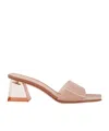 Gianvito Rossi 55mm Pvc Sandals In Pink