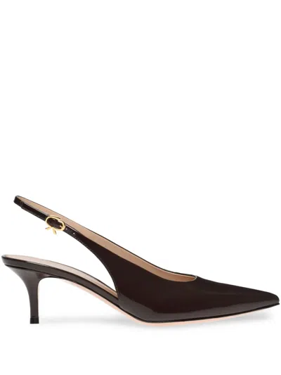Gianvito Rossi 55mm Robbie Pumps In Red
