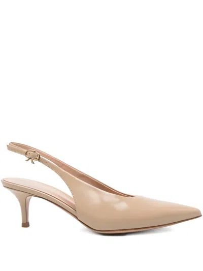 Gianvito Rossi 55mm Robbie Sling Pointed-toe Pumps