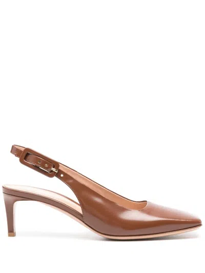 Gianvito Rossi 60mm Ric Pumps In 褐色