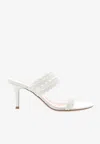 Gianvito Rossi 70 Scalloped Leather Mules