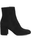 Gianvito Rossi 70mm Block-heel Zip Ankle Boots