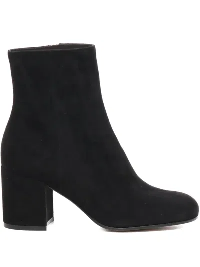 Gianvito Rossi 70mm Block-heel Zip Ankle Boots