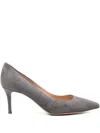 Gianvito Rossi 70mm Gianvito Suede Pumps In Gray