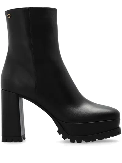 Gianvito Rossi 70mm Harlem Boots In Multi