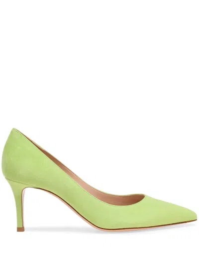 Gianvito Rossi Gianvito 85 Suede Pumps In Green