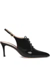 Gianvito Rossi Veronica Pointed Toe Slingback Pumps In Black