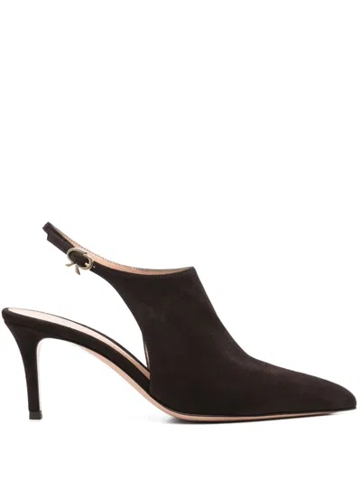 Gianvito Rossi 75mm Leather Pumps
