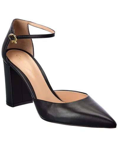 Gianvito Rossi Piper Anklet Pumps 100mm In Black