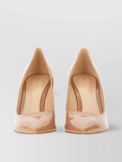 Gianvito Rossi 85 Patent Pointed Toe Stiletto Pumps