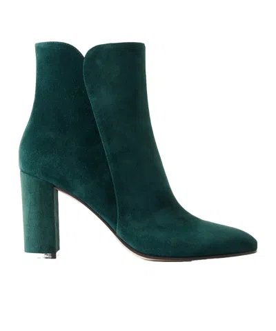 Gianvito Rossi 85 Suede Ankle Boots In No