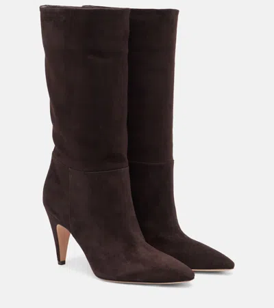 Gianvito Rossi 85 Suede Boots