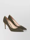 Gianvito Rossi Gianvito 85 Suede Pumps Shoes In Green